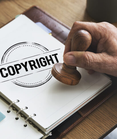 Copyright Design License Patent Trademark Value Concept